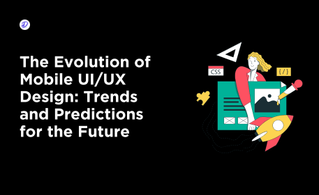 A visual representation of the evolving trends in mobile UI/UX design, highlighting future predictions.