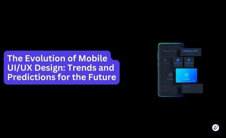 A visual representation of the evolving trends in mobile UI/UX design, highlighting future predictions.